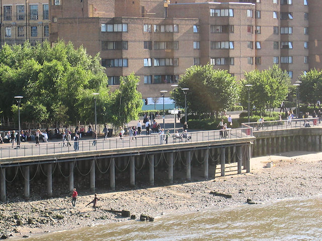 Bankside Gallery, sited on the Thames in London.