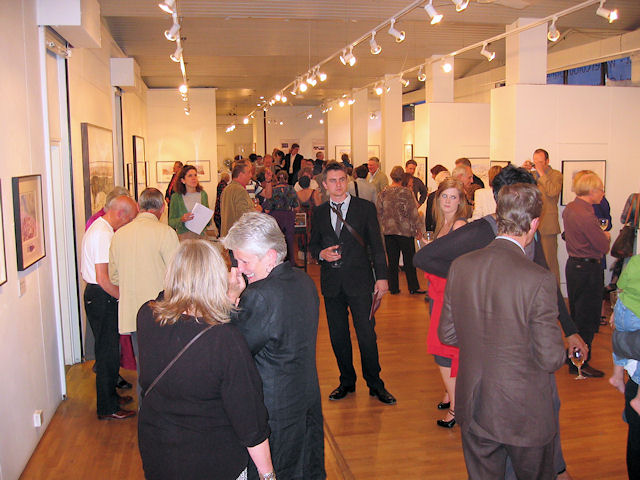 Guests at the Bankside Gallery